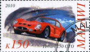 Stamp, Ferrari 250 GTO, Cinderellas,  , Cars