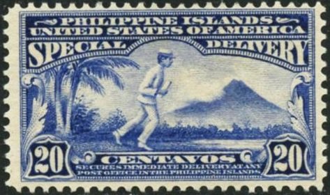 Stamp, Special Delivery Messenger, Philippines,  , Postmen