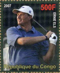 Stamp, Ernie Els, Cinderellas,  , Golf, People, Sports