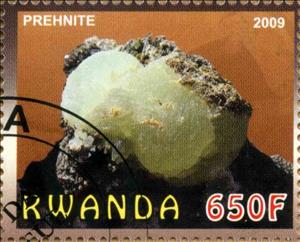 Stamp, Prehnite, Cinderellas,  , Minerals