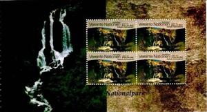 Booklet Pane, Kakadu National Park, Australia (World Heritage 1981), UNO Vienna,  , UNESCO World Heritage Sites