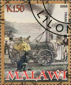 Stamp, Train, Cinderellas,  , Locomotives, Railways, Steam Traction