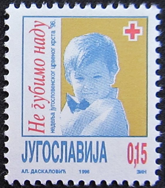 Charity stamp (Red Cross week)