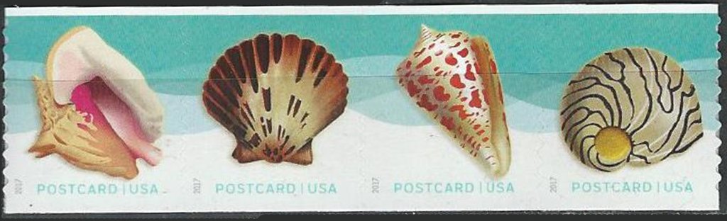 Seashells (Coil Stamps)