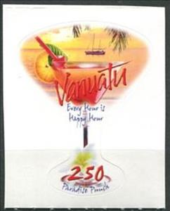 Stamp, Tourism Promotion : Cocktails, Vanuatu,  , Food, Tourism