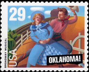 Stamp, Oklahoma!, United States of America,  