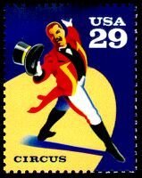 Stamp, Ring Master, United States of America,  