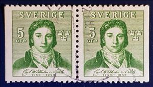 Se-tenant, Scheele, Carl Wilhelm, Sweden,  , Chemists, Commemoration, Famous People, Healthcare, Изобретатели, Men