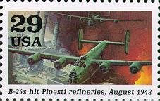 B-24s hit Ploesti refineries, August