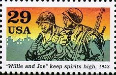 "Willie and Joe" keep spirits high