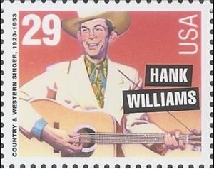 Stamp, Hank Williams, United States of America,  , Music, Musicians