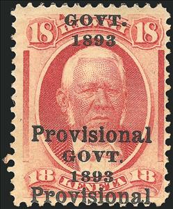 Stamp, Mataio Kekuanaoa, Hawaii,  