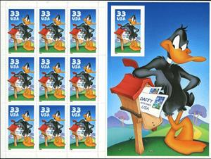 Booklet, Daffy Duck, United States of America,  