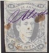 Stamp, Pedro Justo Berrio, Colombia,  , Famous People, Lawyers, Men, Politicians