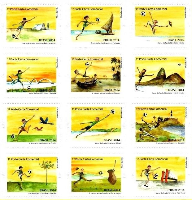 World Cup - Brasil Soccer Art
