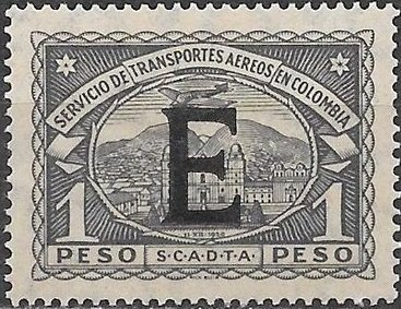 Seaplane over Bogotá Cathedral "E"