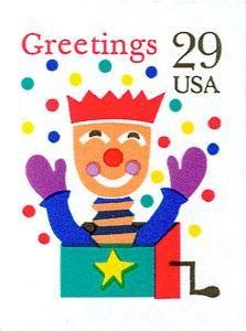 Stamp, Jack-in-the-Box, United States of America,  