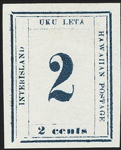 Stamp, Numeral 2, Hawaii,  , Numbers