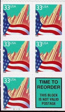 Booklet, Flag over City, United States of America,  