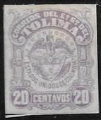Stamp, Coats of Arms, Colombia,  , Coats of Arms