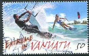 Stamp, Extreme Sports, Vanuatu,  , Aquatic Sports, Sports
