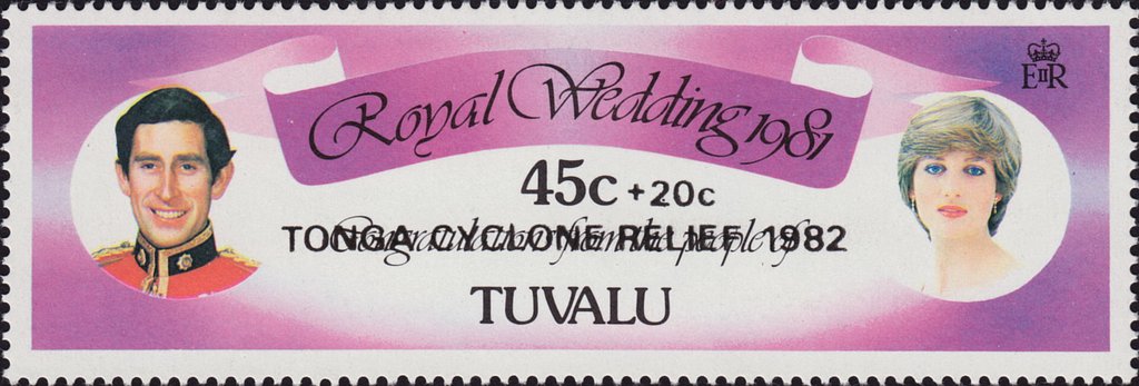 Surcharge and Overprint for Cyclone Relief Fund