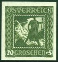 Stamp, Hagen & the fate sentence of the Danube Mermaids, Austria,  