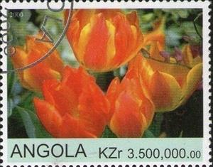 Stamp, Tulips, Cinderellas,  , Flowers, Tulips