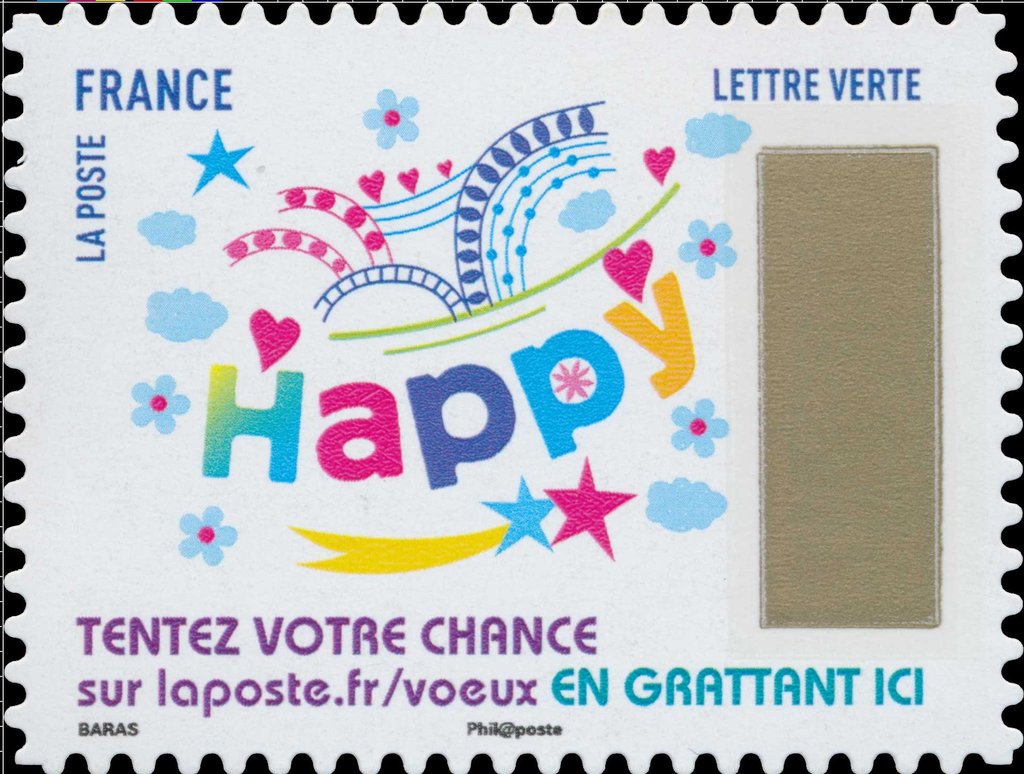Timbre à gratter