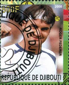 Stamp, Roger Federrer, Cinderellas,  , Sports, Tennis