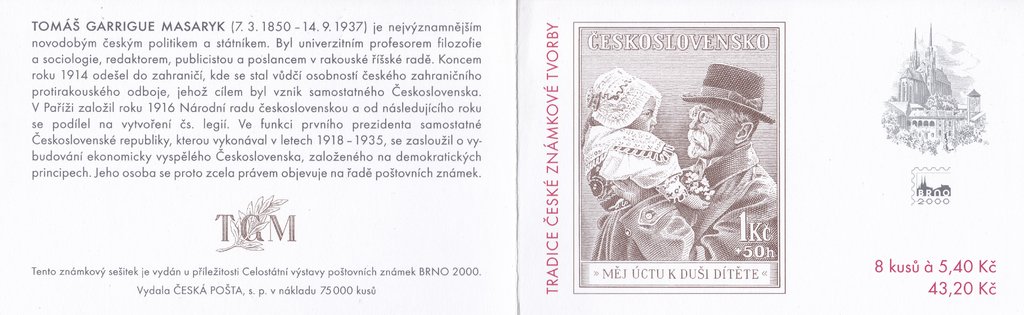 Bohumil Heinz's stamp for children from 1938
