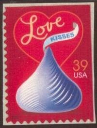 Stamp, Love: Hershey's Kisses, United States of America,  , Love