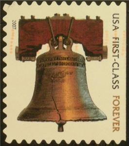 Stamp, Liberty Bell "Forever", United States of America,  , UNESCO World Heritage Sites, Historic Sites