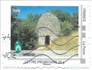 Stamp, Borie Luberon, France,  