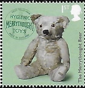 Stamp, The Merrythought Bear, United Kingdom of Great Britain & Northern Ireland,  , Teddy Bears, Toys
