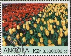 Stamp, Tulips, Cinderellas,  , Flowers, Tulips