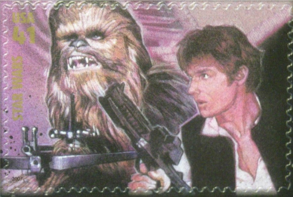 Chewbacca and Han Solo
