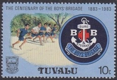 Brigade members racing