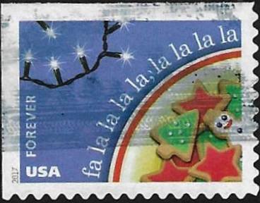 Stamp, “Deck the Halls”, United States of America,  , Christmas, Music, Winter