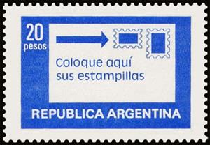 Stamp, Correct postage, Argentina,  , Postal Services, Stamps