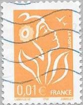 Stamp, Marianne of Lamouche, France,  , Stylized Figures / Persons, Women