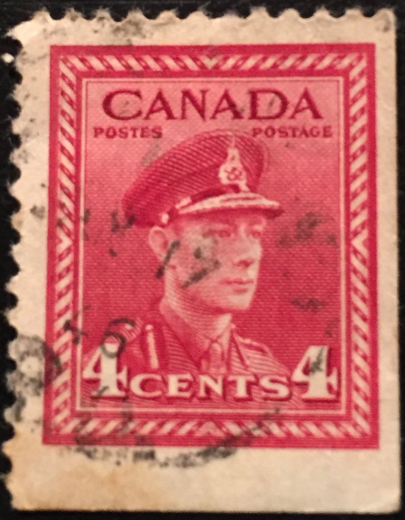 King George VI in Military Uniform