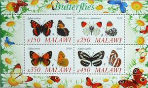 Mini Sheet, Butterflies, Cinderellas,  , Butterflies