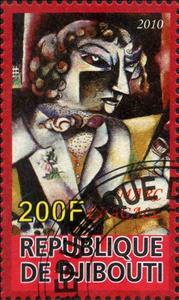 Stamp, Marc Chagall, Cinderellas,  , Paintings