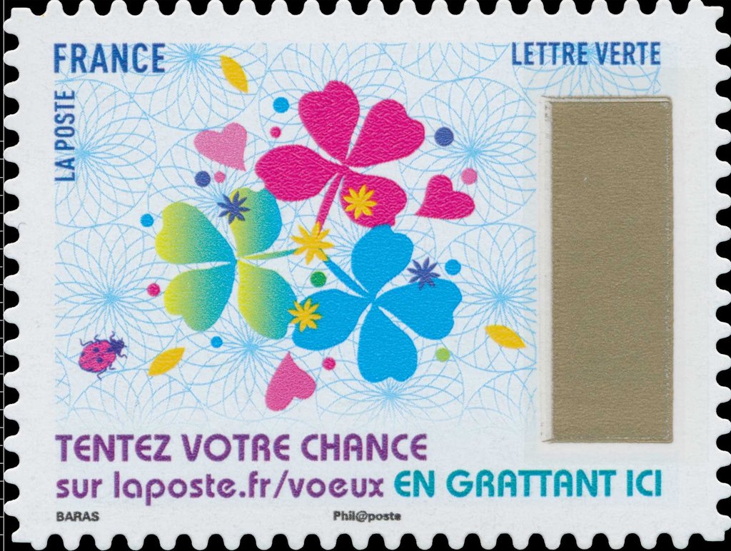 Timbre à gratter