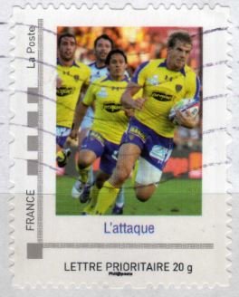 Stamp, ASM L'attaque, France,  , Sports
