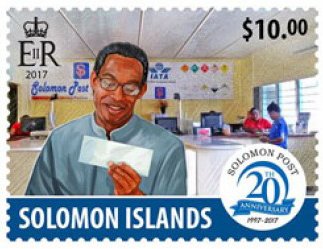 20th Anniversary of Solomon Islands Postal Corporation