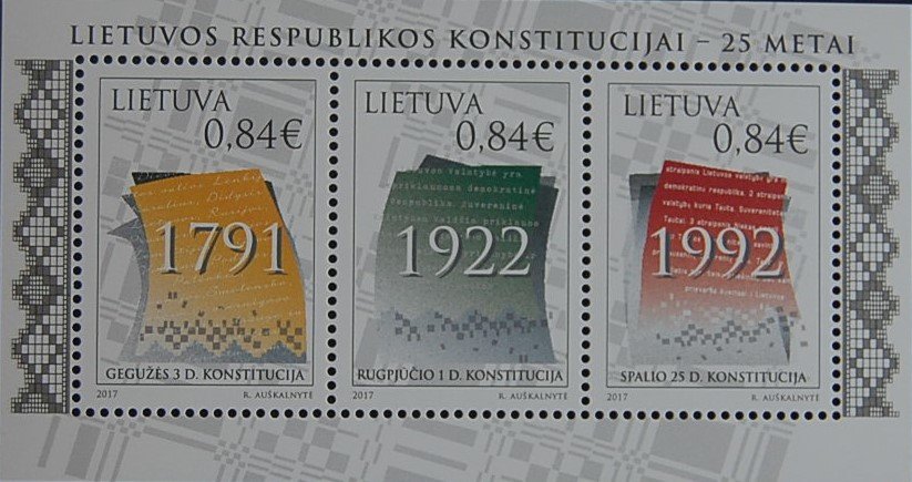 Constitution of the Lithuania Republic 25 years