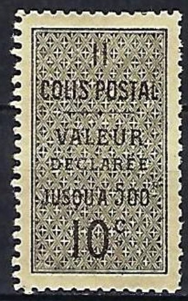 Valeur Declaree Type I - Yellowish Paper