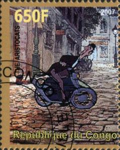 Stamp, The Aristicats, Cinderellas,  , Cartoons, Disney